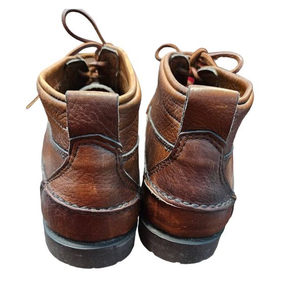 LL Bean Vintage Y2K Men\'s Leather Lace Up Boots 9.5 main image 4